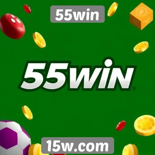 Diversidade de jogos disponíveis na 55win